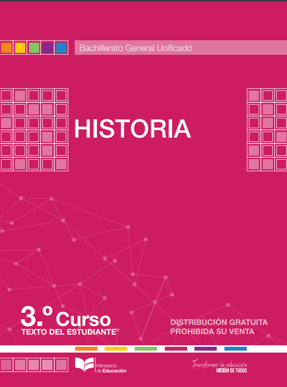 Libro de Texto de Historia 3 Tercero BGU Bachillerato